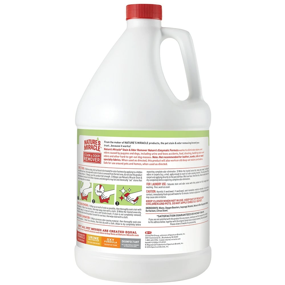 Nature's Miracle Dog Cleaning & Potty Stain Remover 4 Nature's Miracle Dog Cleaning & Potty Stain Remover - Image 2