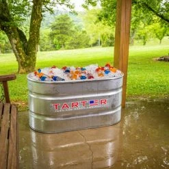 Tarter Stock Tanks 100-Gallon Galvanized Steel Stock Tank -Animal & Pet Care Online Shop 10608691