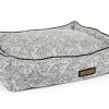 The Houndry Pet Beds Sapphire Spaniel Sunbrella Acrylic Fabric Rectangular 44-in x 36-in Dog Bed (For Large) -Animal & Pet Care Online Shop 11170276