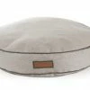 The Houndry Pet Beds Foggy Feline Sunbrella Acrylic Fabric Round 31-in x 31-in Dog Bed (For Medium) -Animal & Pet Care Online Shop 11170471