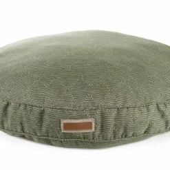 The Houndry Pet Beds Mossy Mutt Sunbrella Acrylic Fabric Round 41-in x 41-in Dog Bed (For Large)