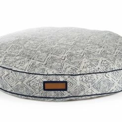 The Houndry Pet Beds Sapphire Spaniel Sunbrella Acrylic Fabric Round 48-in x 48-in Dog Bed (For Large)