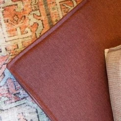 The Houndry Pet Beds Russett Rover Sunbrella Acrylic Fabric Rectangular 42-in x 31-in Dog Bed (For Large) -Animal & Pet Care Online Shop 11170702