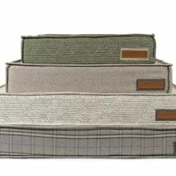 The Houndry Pet Beds Foggy Feline Sunbrella Acrylic Fabric Rectangular 47-in x 36-in Dog Bed (For Large) -Animal & Pet Care Online Shop 11170741