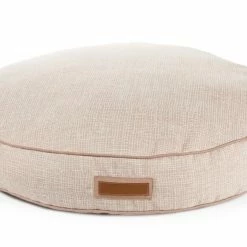 The Houndry Pet Beds Puppy Belly Pink Sunbrella Acrylic Fabric Round 41-in x 41-in Dog Bed (For Large)