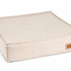 The Houndry Pet Beds Puppy Belly Pink Sunbrella Acrylic Fabric Rectangular 28-in x 28-in Dog Bed (For Medium)