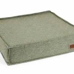 The Houndry Pet Beds Mossy Mutt Sunbrella Acrylic Fabric Rectangular 22.5-in x 22.5-in Dog Bed (For Small)