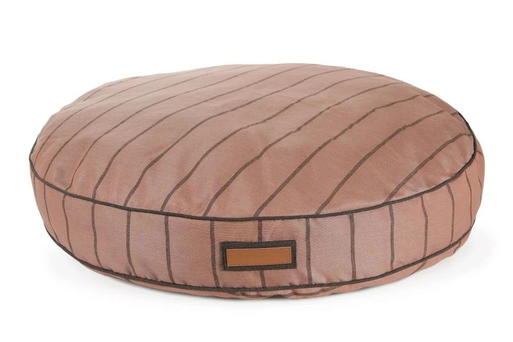 The Houndry Pet Beds Blushing Basset Sunbrella Acrylic Fabric Round 24-in x 24-in Dog Bed (For Small) 3 The Houndry Pet Beds Blushing Basset Sunbrella Acrylic Fabric Round 24-in x 24-in Dog Bed (For Small)