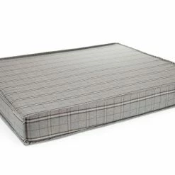 The Houndry Pet Beds Grey Hound Sunbrella Acrylic Fabric Rectangular 28-in x 28-in Dog Bed (For Medium)