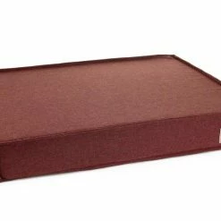 The Houndry Pet Beds Russett Rover Sunbrella Acrylic Fabric Rectangular 48-in x 36-in Dog Bed (For Large)