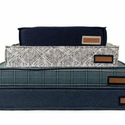 The Houndry Pet Beds Sapphire Spaniel Sunbrella Acrylic Fabric Rectangular 42-in x 31-in Dog Bed (For Large) -Animal & Pet Care Online Shop 11171314