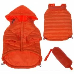 Pet Life Pet Clothing Lightweight Adjustable 'Sporty Avalanche' Pet Coat Large (71- 90-lb)Orange Dog/Cat Coat -Animal & Pet Care Online Shop 12006820