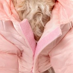 Pet Life Pet Clothing Lightweight Adjustable 'Sporty Avalanche' Pet Coat Large (71- 90-lb)Light Pink Dog/Cat Coat -Animal & Pet Care Online Shop 12007232