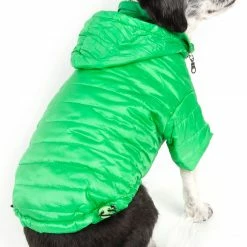Animal & Pet Care Online Shop 18 Pet Life Pet Clothing Lightweight Adjustable 'Sporty Avalanche' Pet Coat X-small (up To 11-lb)Mint Green Dog/Cat Coat