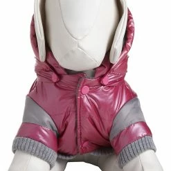 Pet Life Pet Clothing Sporty Vintage Aspen Pet Ski Jacket Small (11- 25-lb)Pink Dog/Cat Coat -Animal & Pet Care Online Shop 12009424
