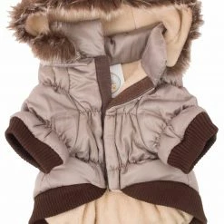 Pet Life Pet Clothing Metallic Fashion Pet Parka Coat X-large (91- 110-lb)Metallic Grey Dog/Cat Coat -Animal & Pet Care Online Shop 12009508