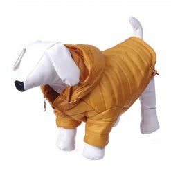Pet Life Pet Clothing Lightweight Adjustable 'Sporty Avalanche' Pet Coat Medium (26- 40-lb) Mustard Yellow Dog/Cat Coat -Animal & Pet Care Online Shop 12009903