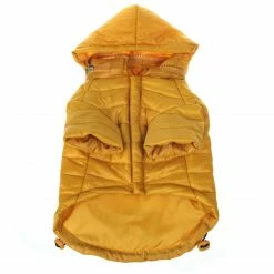 Pet Life Pet Clothing Lightweight Adjustable 'Sporty Avalanche' Pet Coat Medium (26- 40-lb) Mustard Yellow Dog/Cat Coat -Animal & Pet Care Online Shop 12009905