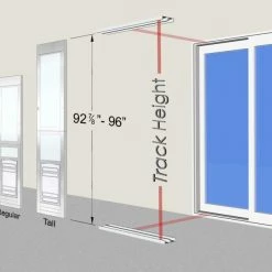 High Tech Pet Pet Doors Armor Flex Medium (26- 40-lb) Off White Aluminum Sliding Pet Door 16 High Tech Pet Pet Doors Armor Flex Medium (26- 40-lb) Off White Aluminum Sliding Pet Door -Animal & Pet Care Online Shop 12247165