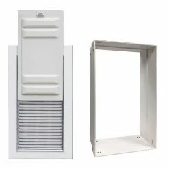 High Tech Pet Pet Doors Armor Flex Medium (26- 40-lb) Off White Aluminum Door or Wall Pet Door 13 High Tech Pet Pet Doors Armor Flex Medium (26- 40-lb) Off White Aluminum Door or Wall Pet Door -Animal & Pet Care Online Shop 12307807