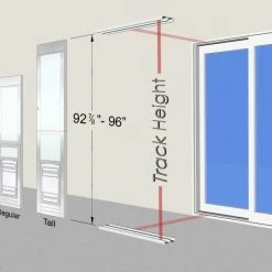 High Tech Pet Pet Doors Armor Flex X-Large (91- 110-lb) Off White Aluminum Sliding Pet Door -Animal & Pet Care Online Shop 12461703