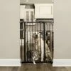 Carlson Pet Products Pet Gates Tension-Mount Black Metal Pet Gate -Animal & Pet Care Online Shop 15368691