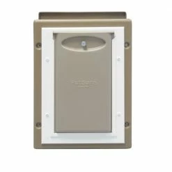 PetSafe Pet Doors Wall entry Small (25-lb or Less) White Plastic Wall Pet Door -Animal & Pet Care Online Shop 16454997