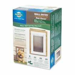 PetSafe Pet Doors Wall entry Small (25-lb or Less) White Plastic Wall Pet Door -Animal & Pet Care Online Shop 16454998