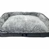 Serta Pet Beds Gray Polyester Rectangular 29-in x 39-in Dog Bed (For Large) -Animal & Pet Care Online Shop 16830823
