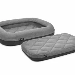 YETI Pet Beds Charcoal Polyester Rectangular Dog Bed (For Any) -Animal & Pet Care Online Shop 17765405