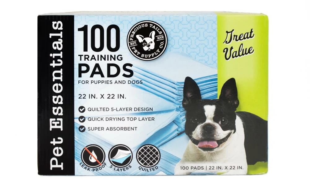 Precious Tails Dog Cleaning & Potty Training Pads, Non Woven 3 Precious Tails Dog Cleaning & Potty Training Pads, Non Woven
