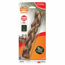 Nylabone Pet Toys Power Chew Bully Stick Alternative Dog Chew