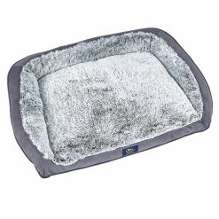 Serta Pet Beds Gray Polyester Rectangular 29-in x 39-in Dog Bed (For Large) -Animal & Pet Care Online Shop 41437461