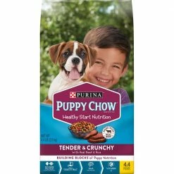 Purina Pet Food PUPPY CHOW TENDER AND CRUNCHY 4.4LB