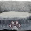 DMC Pet Beds Gray Square 19-in x 25-in Dog/Cat Bed (For Any) -Animal & Pet Care Online Shop 42667161