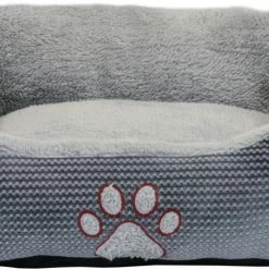 DMC Pet Beds Gray Square 19-in x 25-in Dog/Cat Bed (For Any)