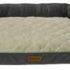 DMC Pet Beds Gray/White Faux Fur Rectangular 40-in x 30-in Dog/Cat Bed (For Any) -Animal & Pet Care Online Shop 42667607