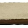 DMC Pet Beds Brown Faux Fur Rectangular 29-in x 19-in Dog/Cat Bed (For Any) -Animal & Pet Care Online Shop 42672009