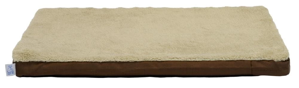 DMC Pet Beds Brown Faux Fur Rectangular 29-in x 19-in Dog/Cat Bed (For Any) 3 DMC Pet Beds Brown Faux Fur Rectangular 29-in x 19-in Dog/Cat Bed (For Any)