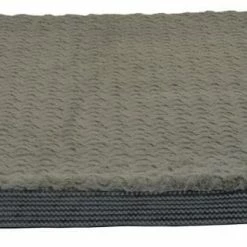 Animal & Pet Care Online Shop 22 DMC Pet Beds Gray Microfiber Rectangular 34-in x 43-in Dog/Cat Bed (For Any)