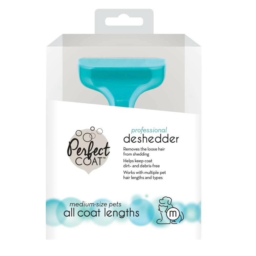 Perfect Coat Pet Grooming Tools Perfect Coat Professional Deshedder, For Medium Pets, Removes Loose Hair From Shedding 2 Perfect Coat Pet Grooming Tools Perfect Coat Professional Deshedder, For Medium Pets, Removes Loose Hair From Shedding