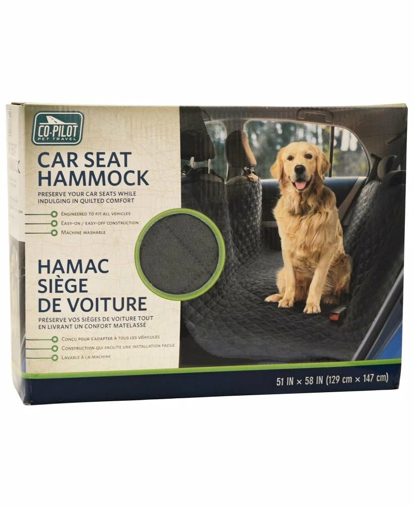Co-Pilot Pet Car Seats & Covers Car Seat Cover, Gray 2 Co-Pilot Pet Car Seats & Covers Car Seat Cover, Gray