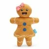 BARK Pet Toys Gingerbread Plush Dog Toy -Animal & Pet Care Online Shop 44236901