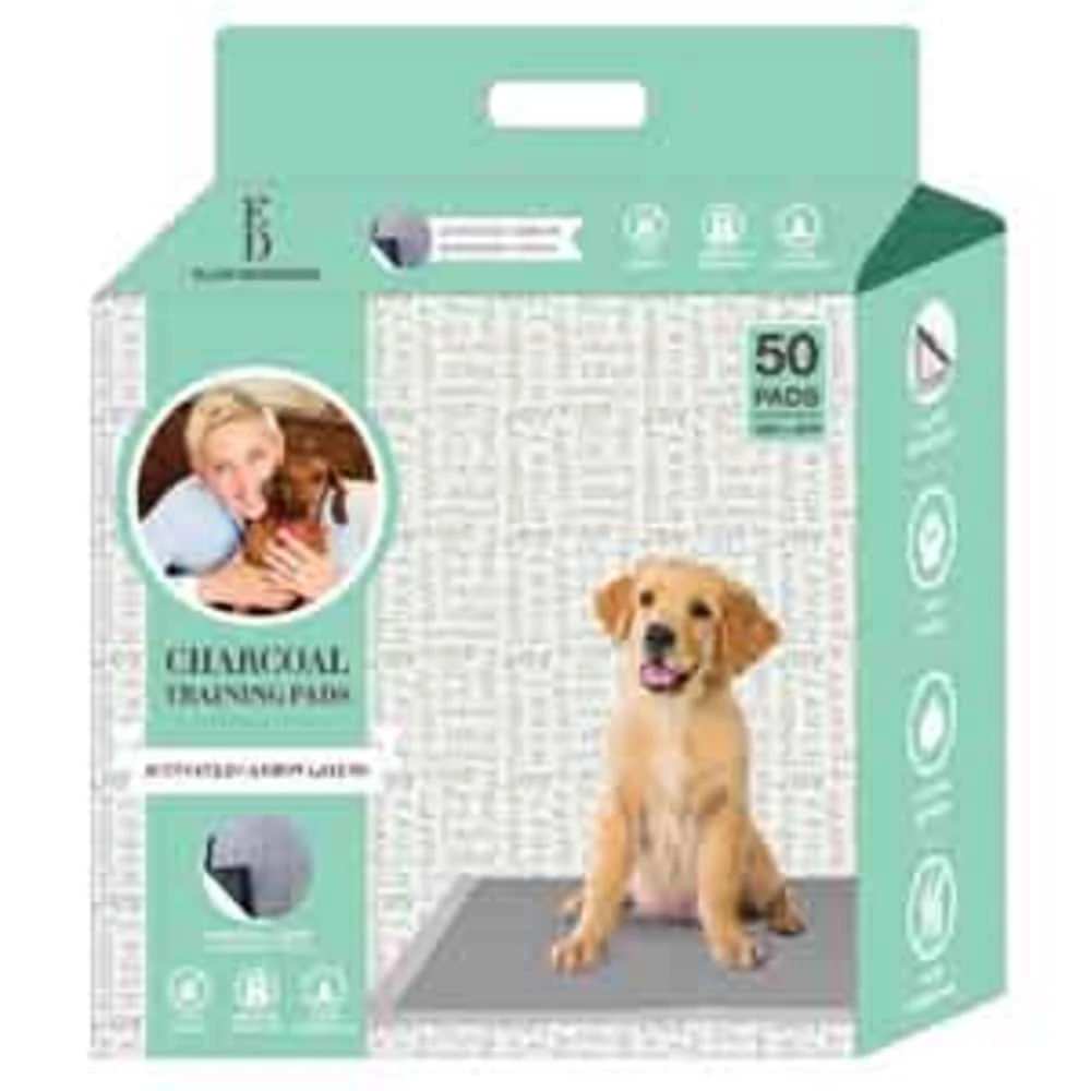 ELLEN DEGENERES Dog Cleaning & Potty Training Pads, Plastic 2 ELLEN DEGENERES Dog Cleaning & Potty Training Pads, Plastic